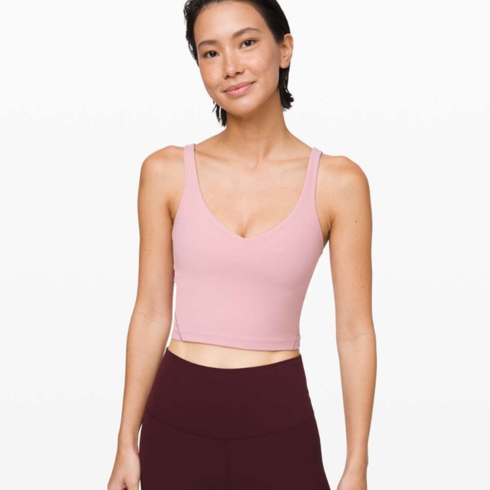 Lululemon align tank pink taupe size 4
